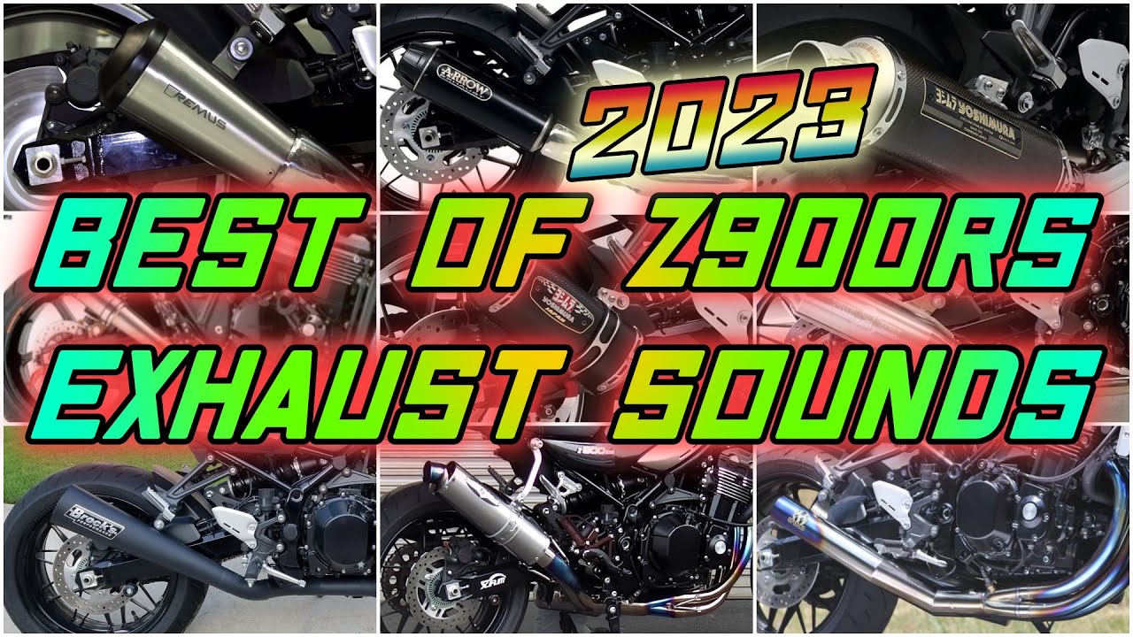 【Z900RS】Звук выхлопа 32 BEST OF EXHAUST SOUNDS 2022 - PURE SOUNDS!