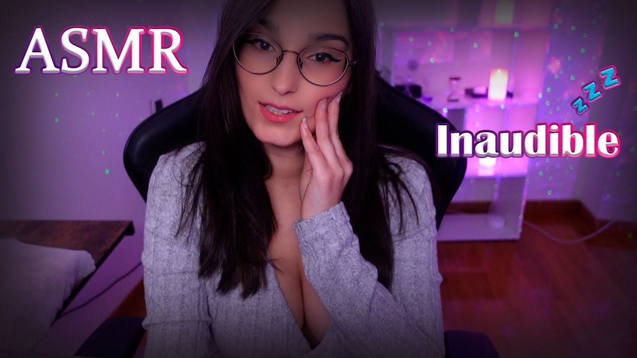 ASMR Mouth Sounds e Inaudible Whispers para DORMIR ♡