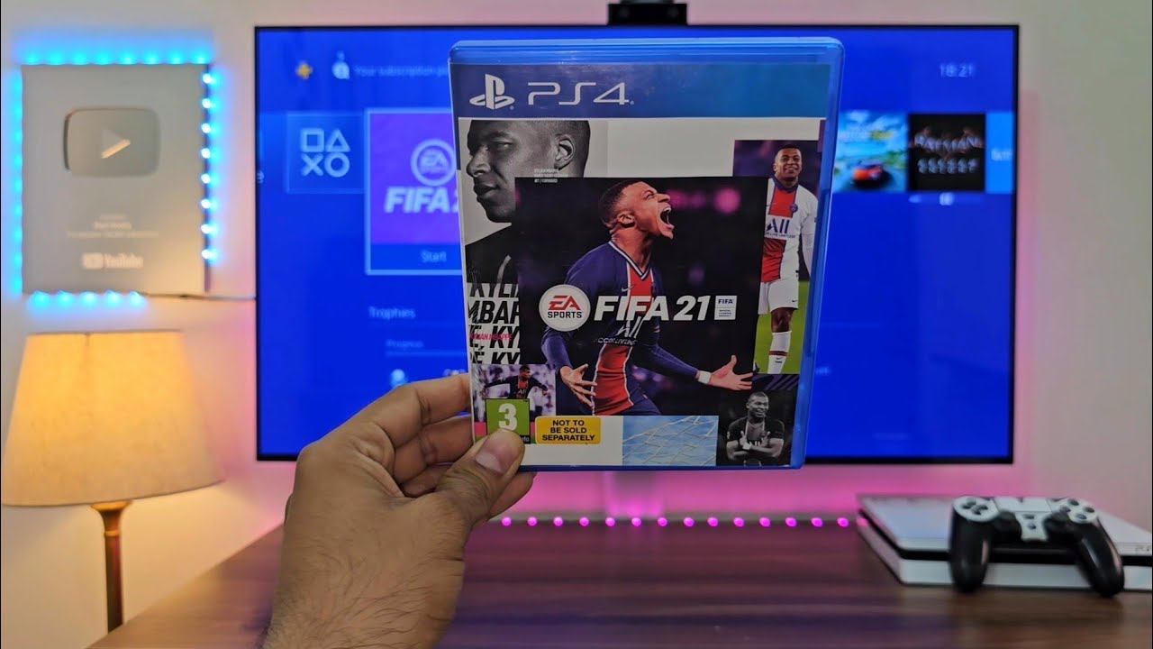 FIFA 21 PS4 Slim в 2025 году