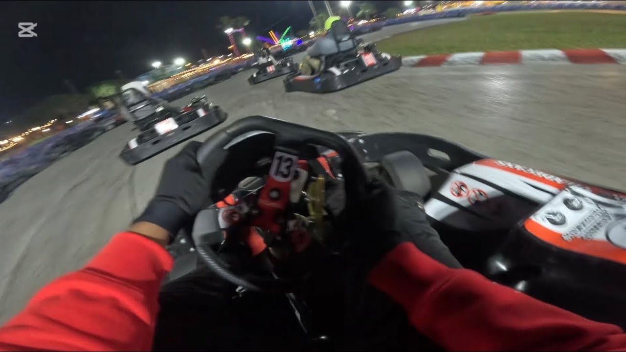 GRAN CARRERA EN LOS KARTING 🤪🤭