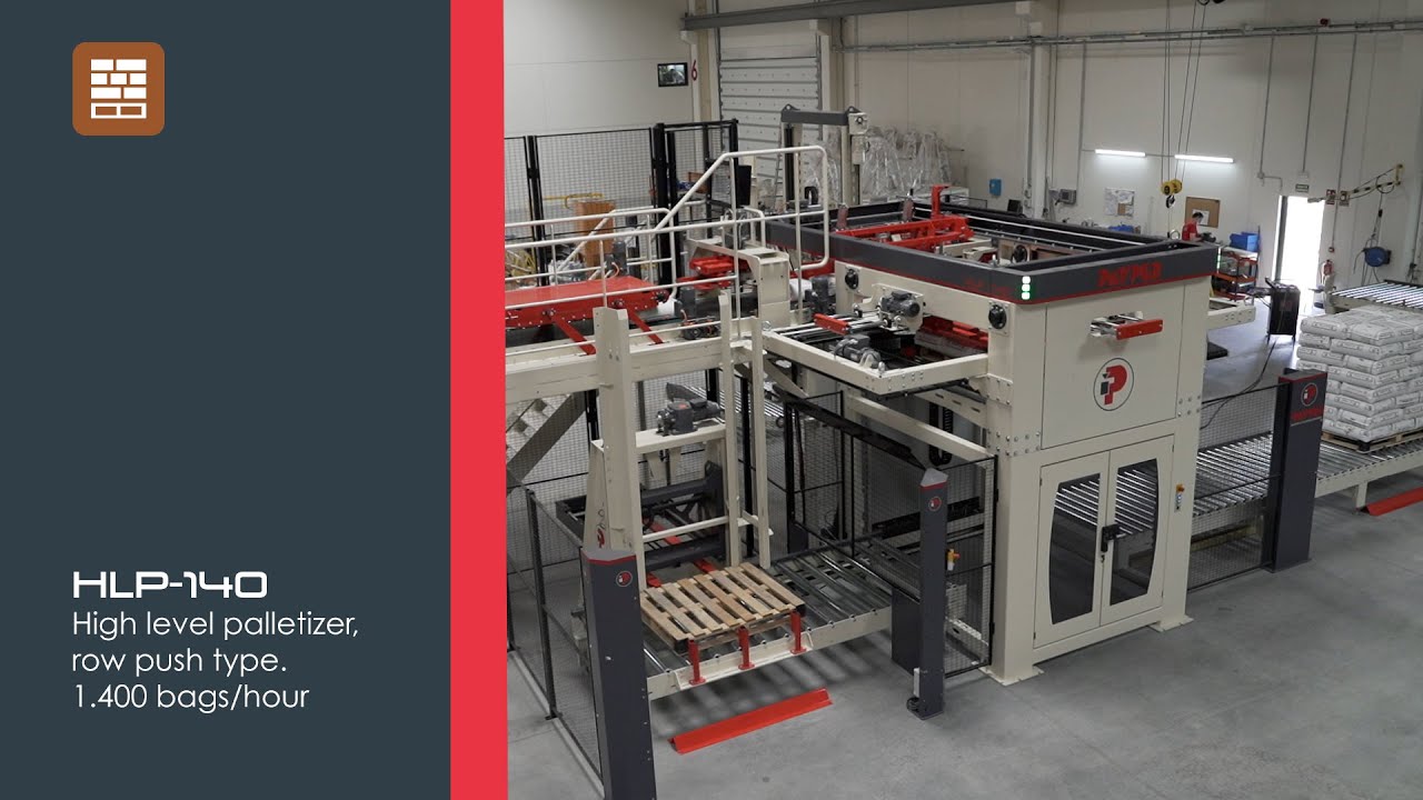High Level Infeed Palletizer HLP140 PAYPER