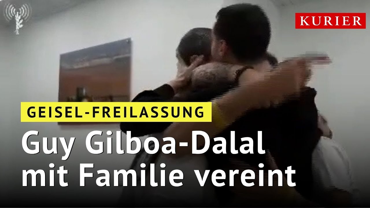 Israelische Geisel Guy Gilboa-Dalal wieder mit Familie vereint