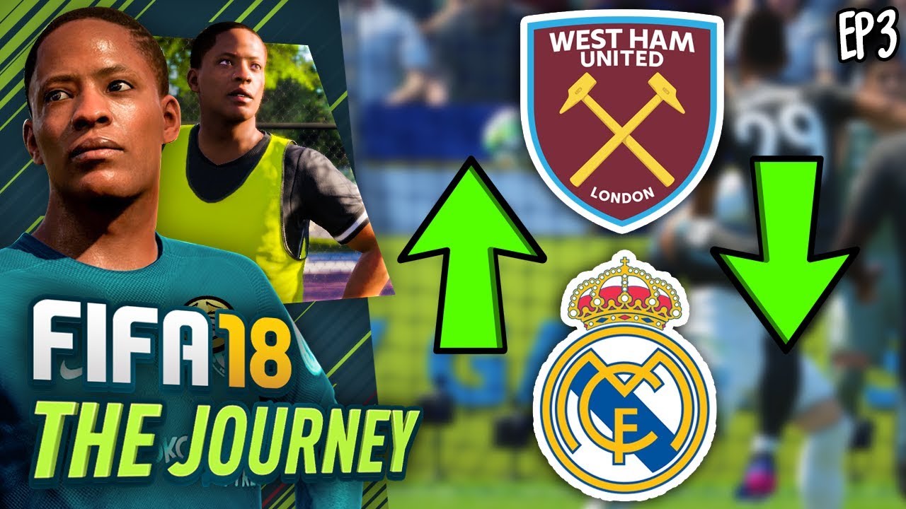 TRANSFER TO REAL MADRID! (FIFA 18 The Journey #3)