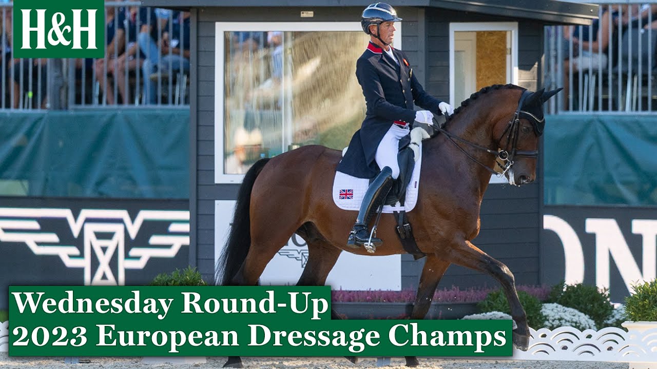 Britain Hold Provisional Gold As Carl Hester Leads The Way | European Dressage Championships