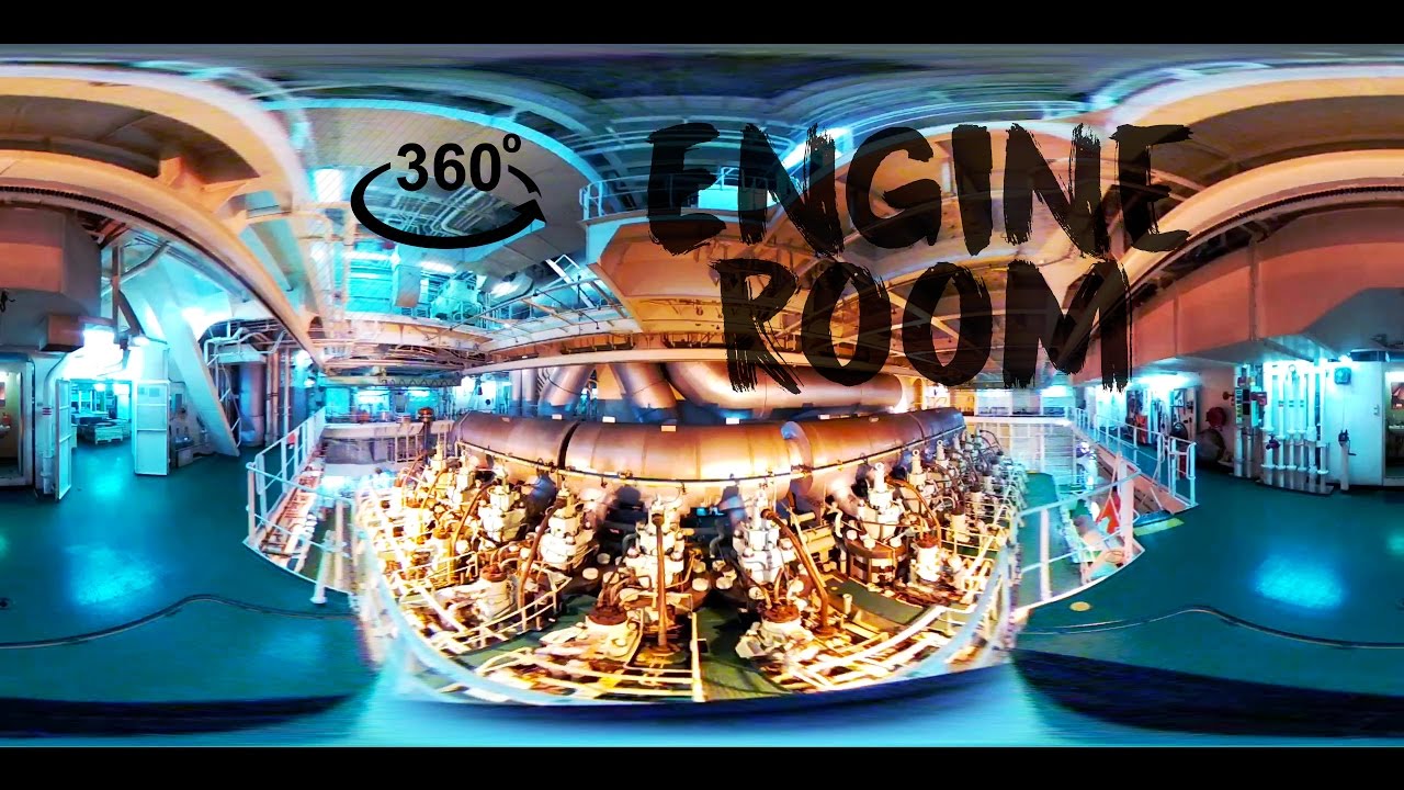 360° Tour of the Entire Engine Room!!