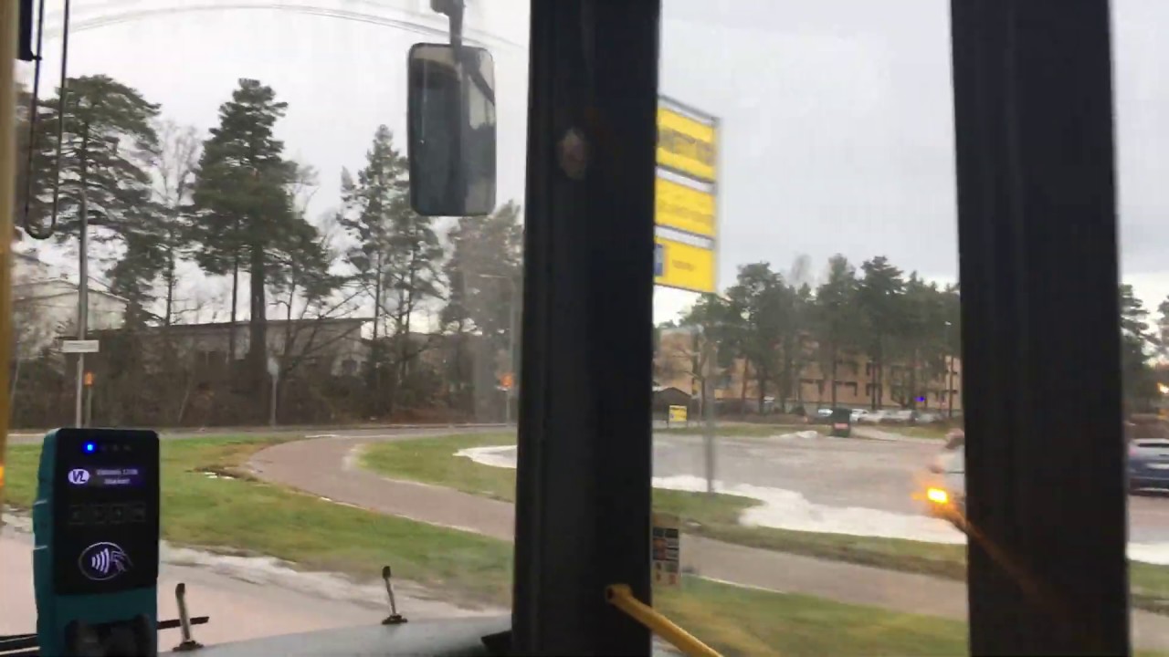 Bus ride line 3 from Kronv&auml;gen to Eriksborg.