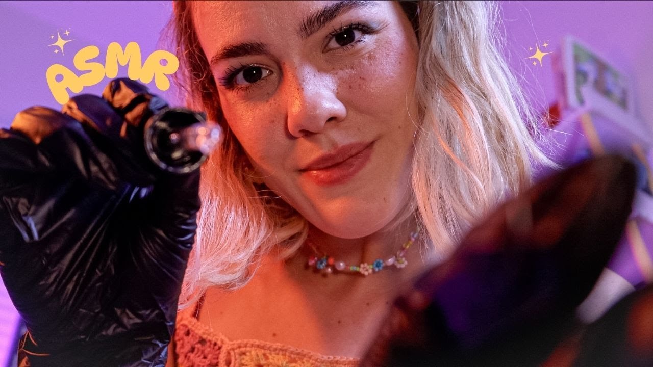 ASMR Facial Massage to Fall Asleep Fast | Gentle Voice ⭐️