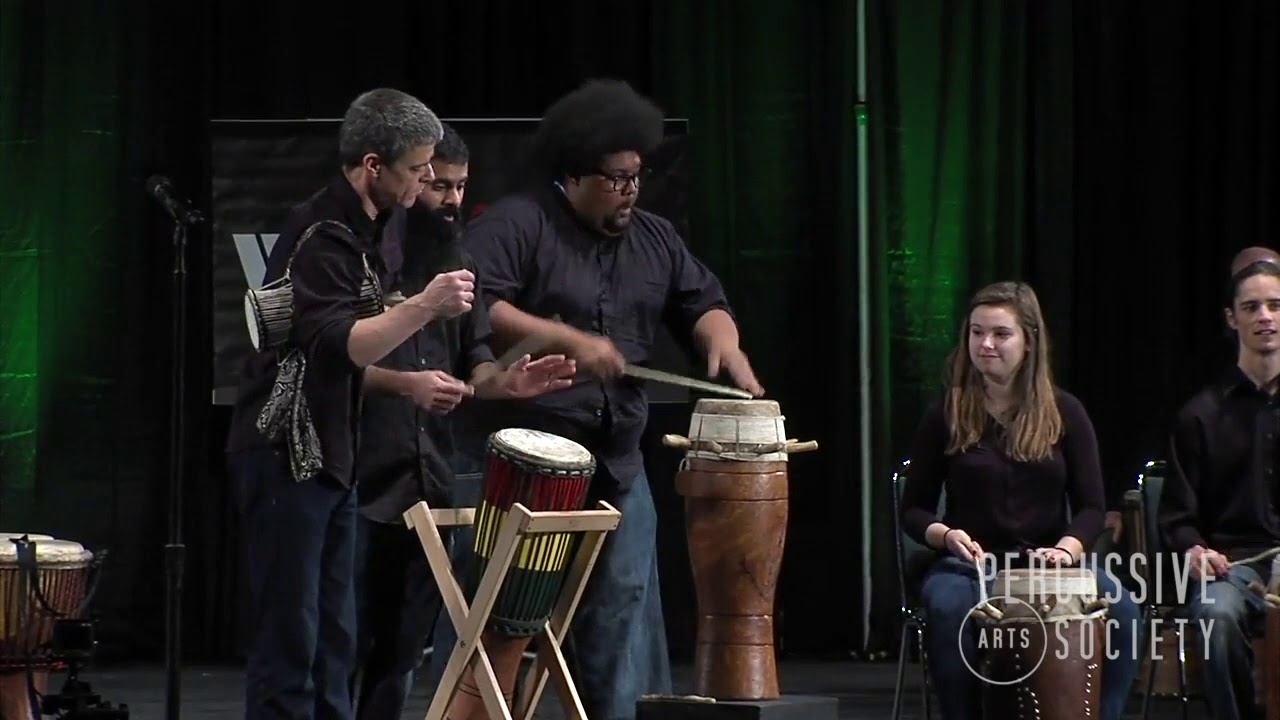Sabar Drumming From Gandiol, Senegal KU West African Drum Ensemble PASIC 17 WPEC Winners