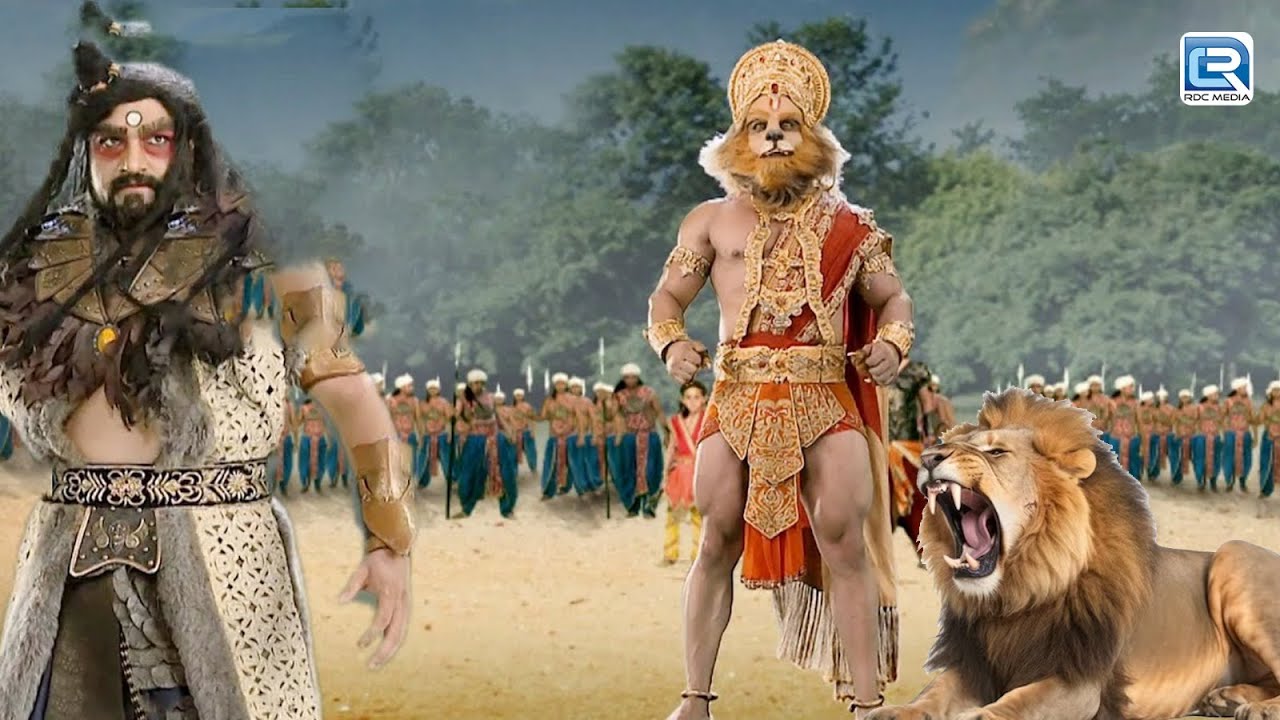 जब युद्ध में हनुमानजी ने लिया नरसिंहा है अवतार | Mahabali Hanuman | महाबली हनुमान | Full Episode 555