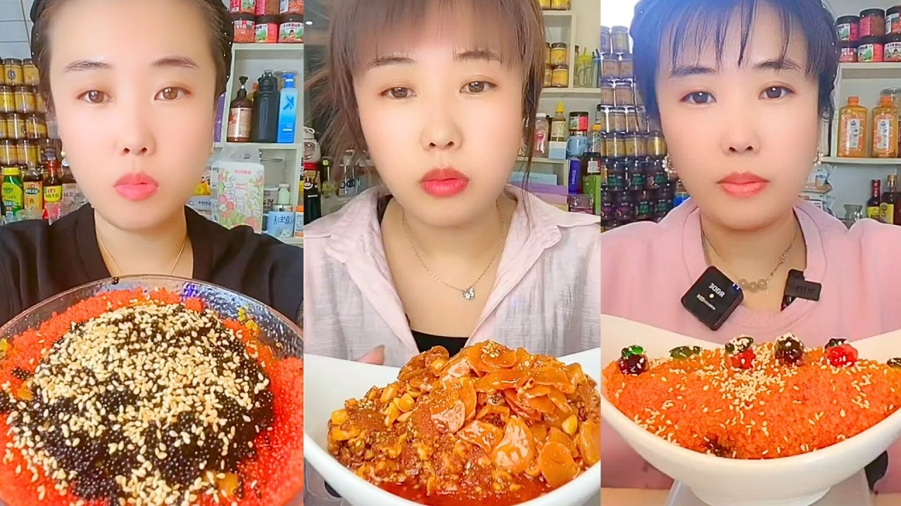 Traditional Chinese Snacks Mukbang | Sesame Balls, Sauces & Local Treats ASMR #459
