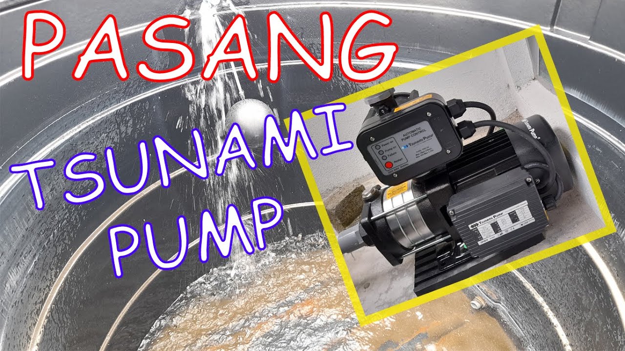 CARA pasang WATERPUMP TSUNAMI || How to install TSUNAMI WATERPUMP