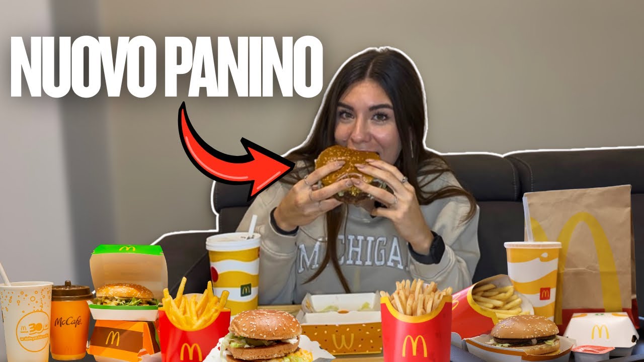 Muckbang McDonald’s 🍔 | ansia, stress e il dramma di non vivere il presente