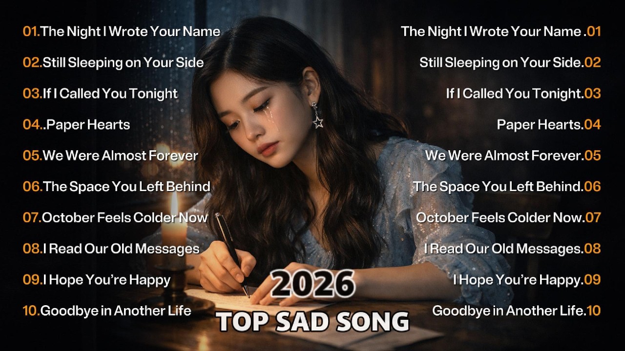 Best English Sad Songs  Playlist 2026 | Top Trending Song TikTok | Heartbroken Songs