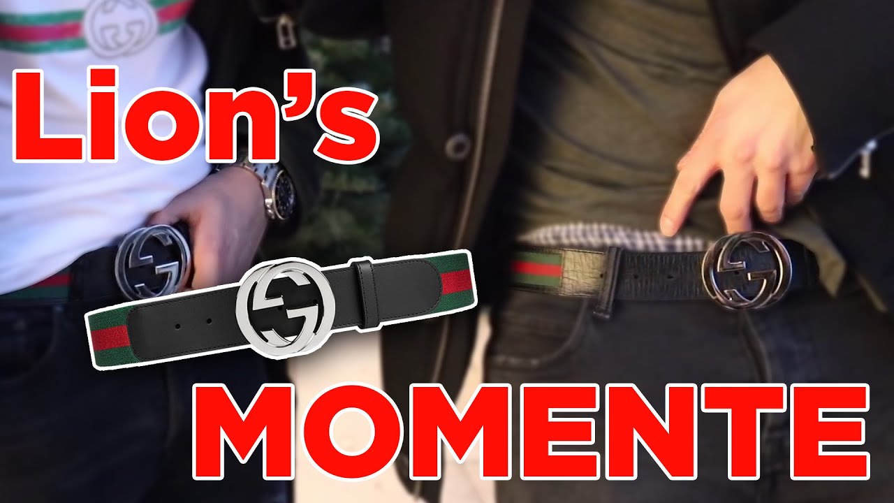Lion's Gucci Gürtel MOMENTE #1