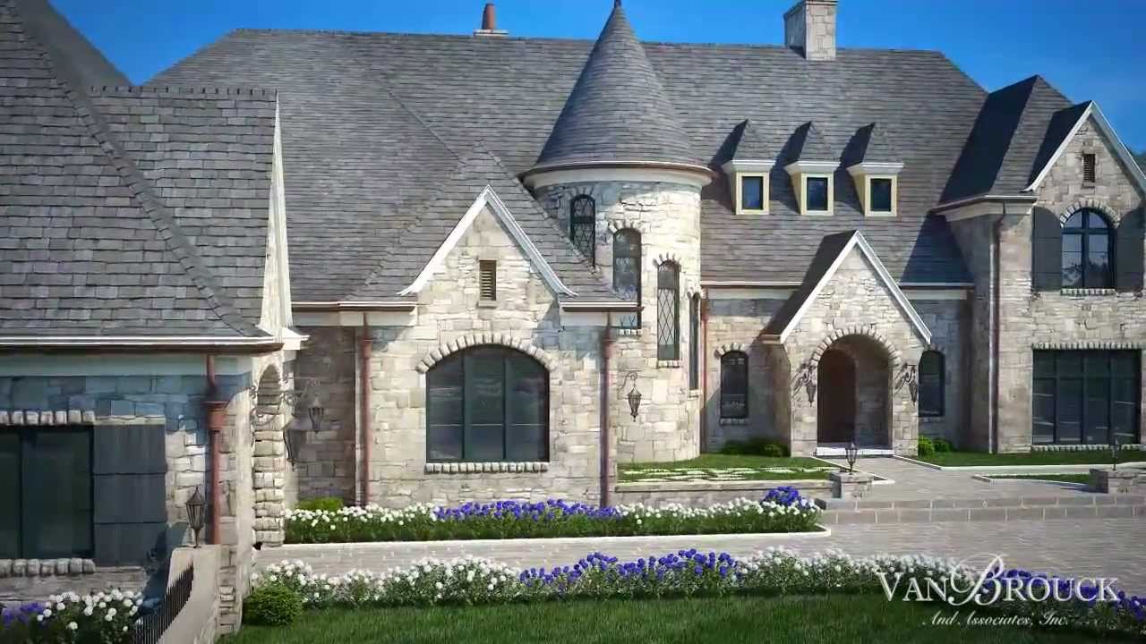 French Country Lake Home - Bloomfield Hills, Michigan