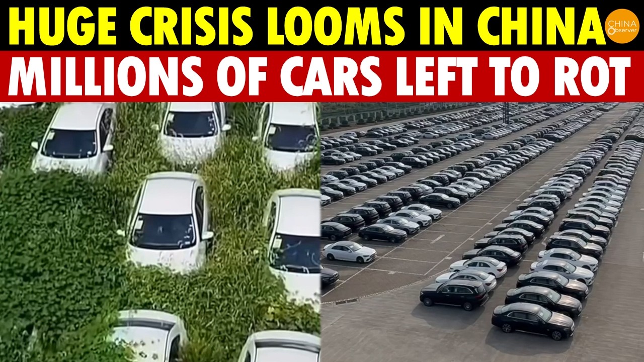 Doomsday for China&rsquo;s Auto Giants! BYD and Others Owe Trillions, Millions of Cars Abandoned