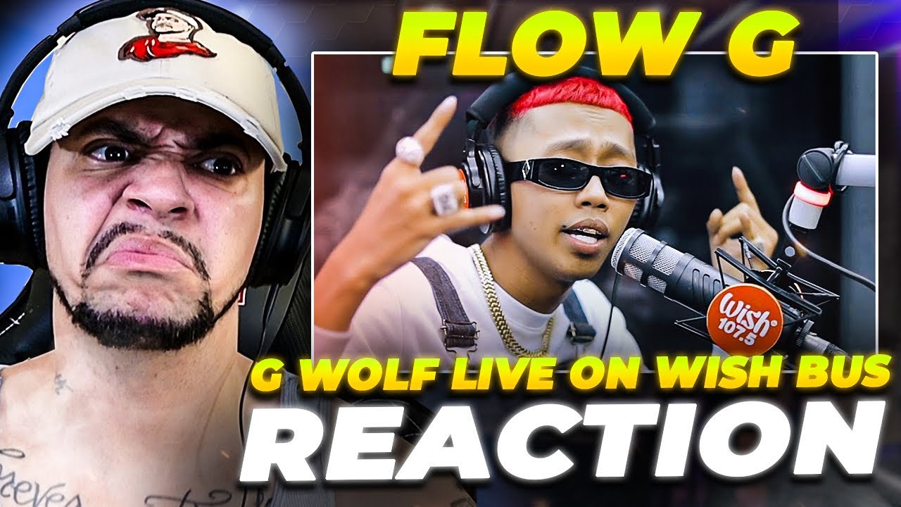 ПЕРВАЯ РЕАКЦИЯ НА КАНАЛЕ!!!! Flow G - G Wolf В ПРЯМОМ ЭФИРЕ НА Wish Bus (РЕАКЦИЯ)
