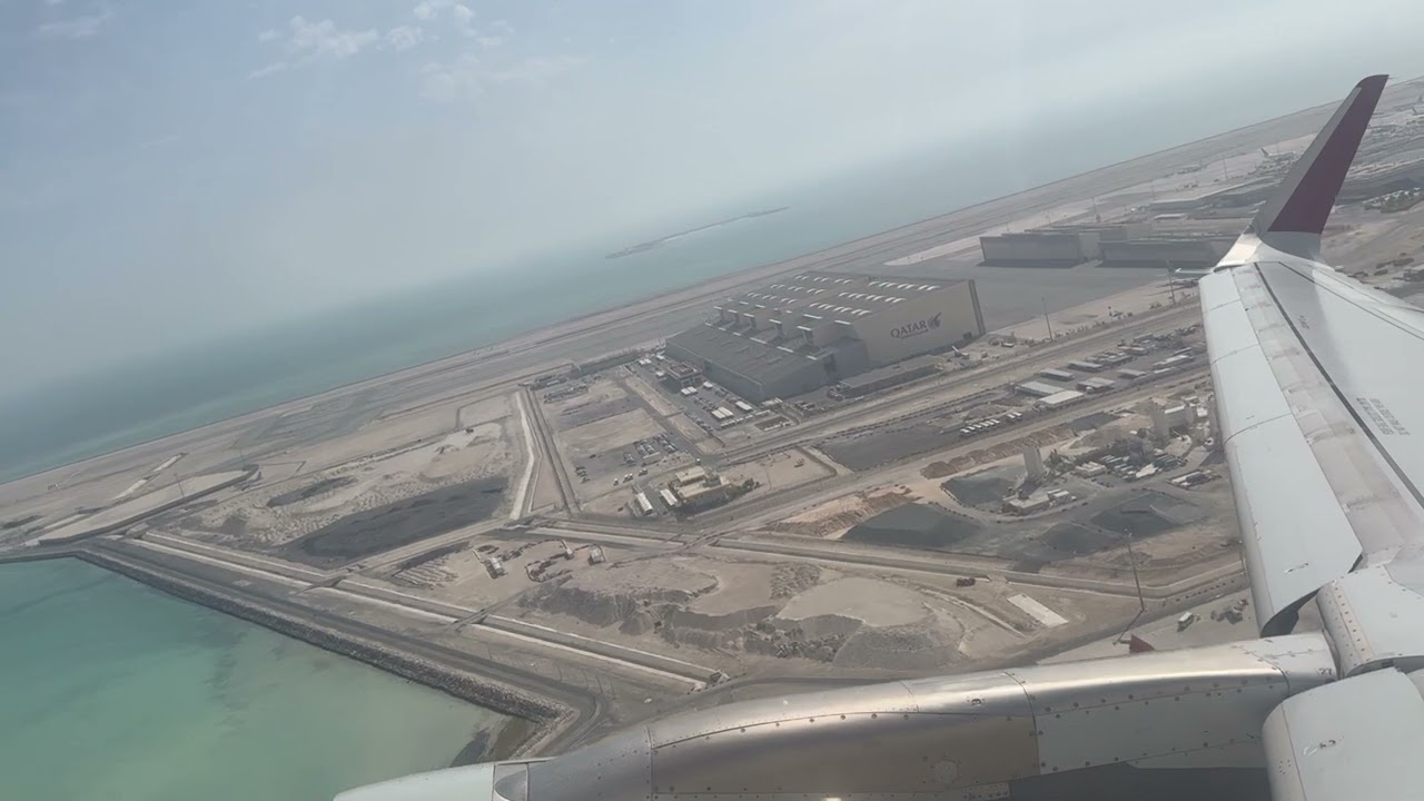 Qatar Airways | Airbus A320-200SL - A7-AHW | Engine start, Taxi & Take-off at Doha Hamad Airport
