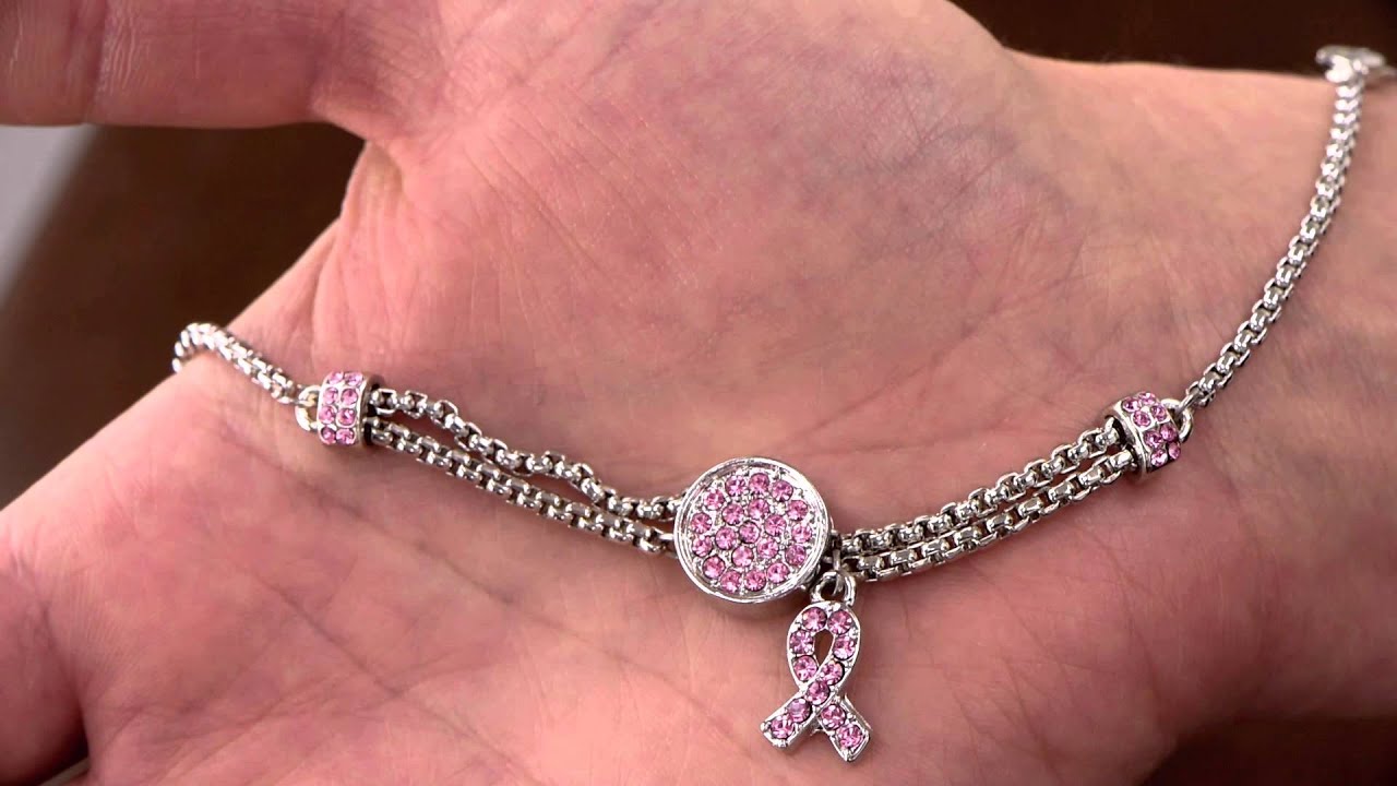 Pink Ribbon Bracelet