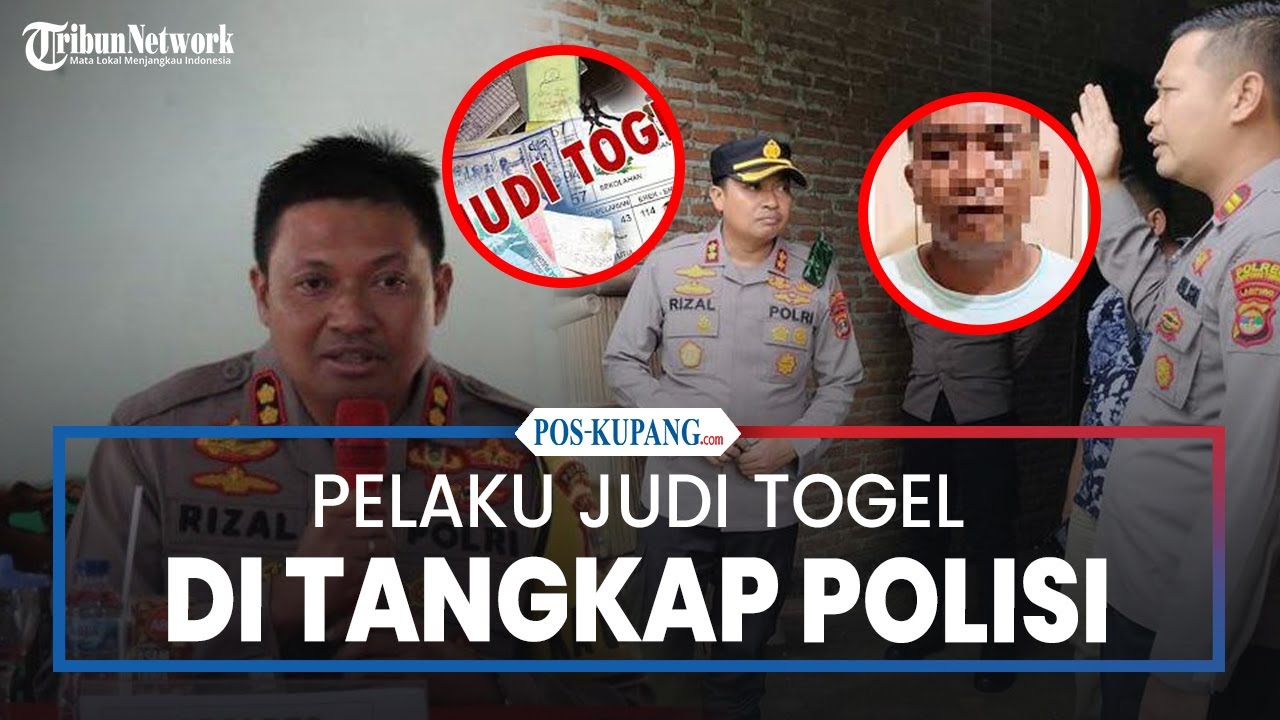 Sikat Judi Togel Diwilayah Sukadana, Polres Lampung Timur Polda Lampung Amankan Satu Tersangka