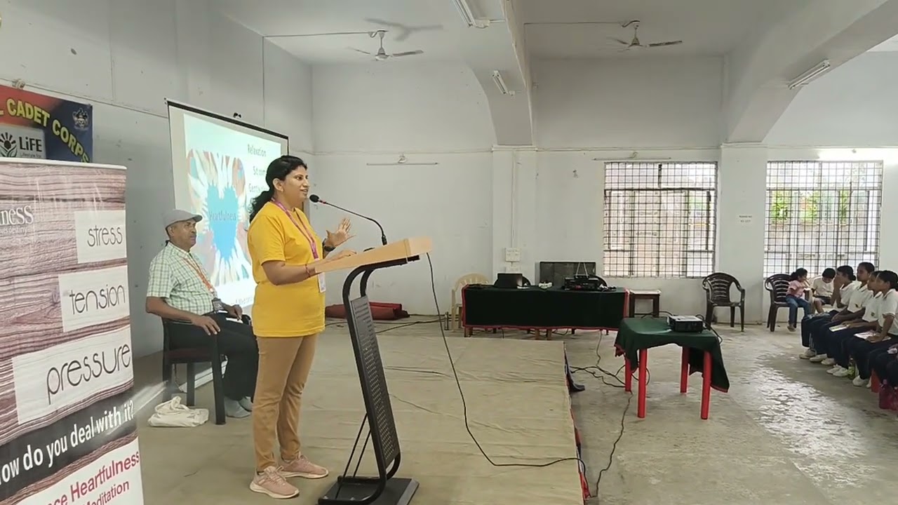 Motivation to NCC Students for Self Healing Problems through Meditation