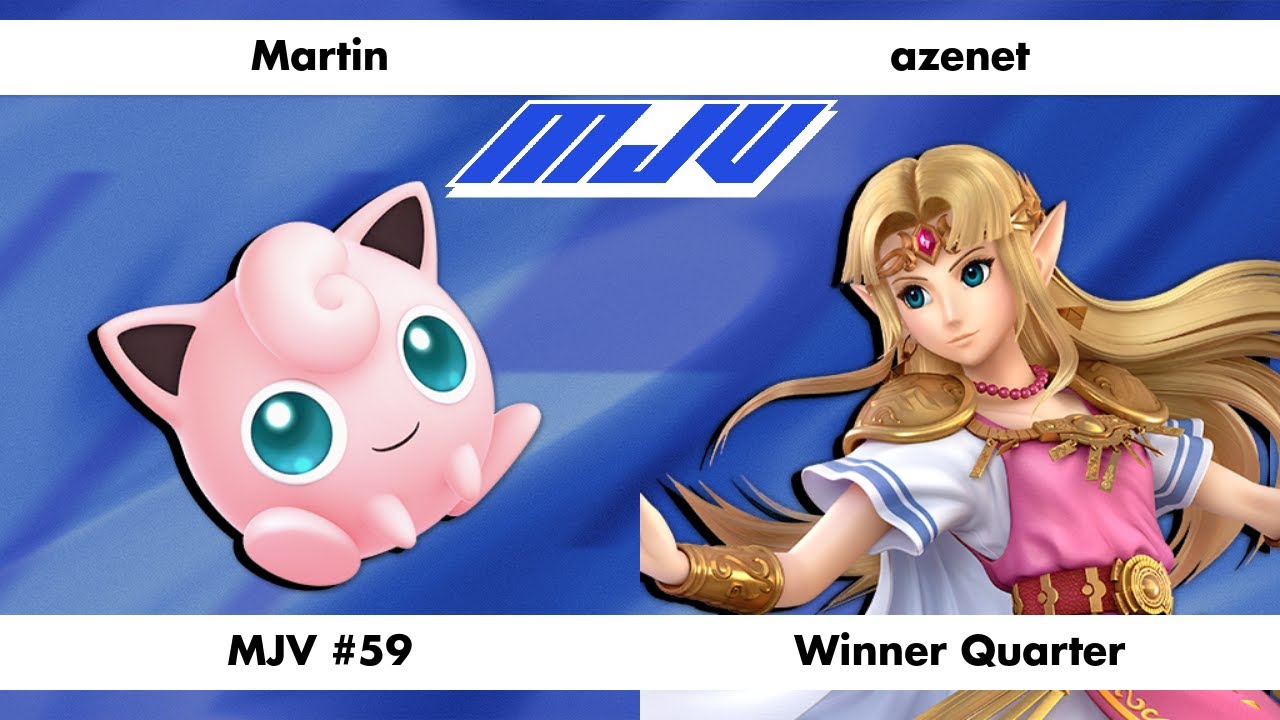 MJV #59 - Martin (Jigglypuff) Vs. azenet (Zelda) - Winner Quarter
