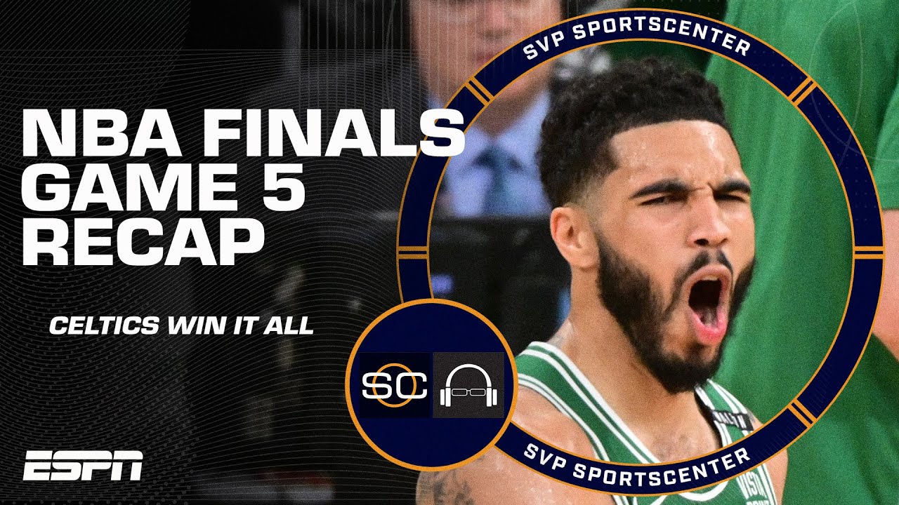 Recapping the Boston Celtics' NBA Finals Game 5 win to secure 18th championship ☘️ | SC with SVP