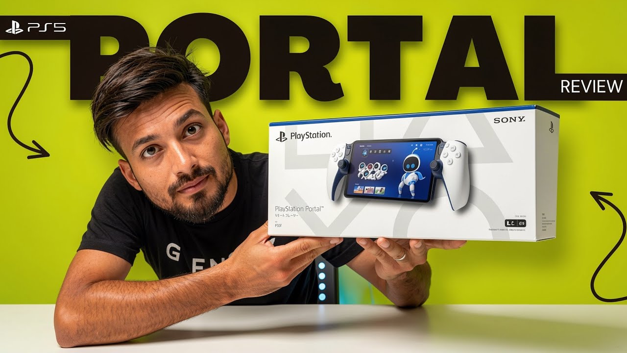 PlayStation Portal Unboxing Review & Gameplay in Hindi | PS5 Portable in India