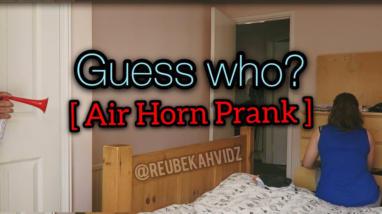Guess Who? (Air Horn Prank)