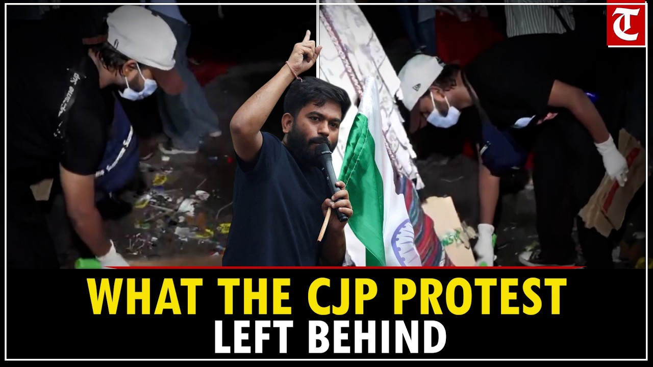 WATCH: Inside Jantar Mantar After CJP Protest Ends | What the Movement Left Behind