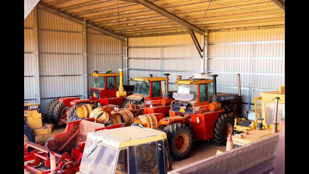 Erangy Spring Farm, doing up three 1150 Versatiles tractors to pull the Airseeders.