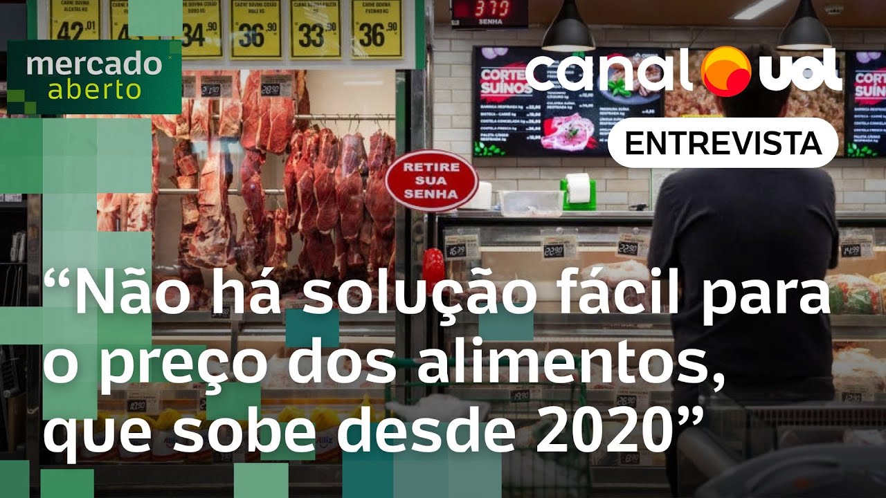 Preço dos alimentos pode subir menos ao longo de 2025, analisa coordenador do FGV Ibre