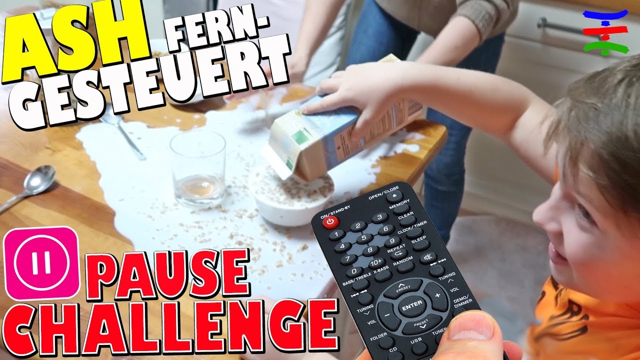 1 TAG von FERNBEDIENUNG GESTEUERT 😲  PAUSE CHALLENGE 🤣 KRASS TipTapTube 😎