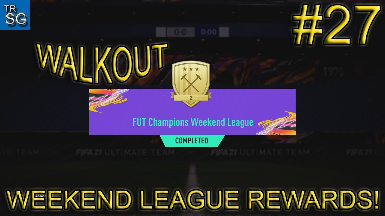 FIFA 21 - MY GOLD 2 WEEKEND LEAGUE REWARDS ( WALKOUT )! #27