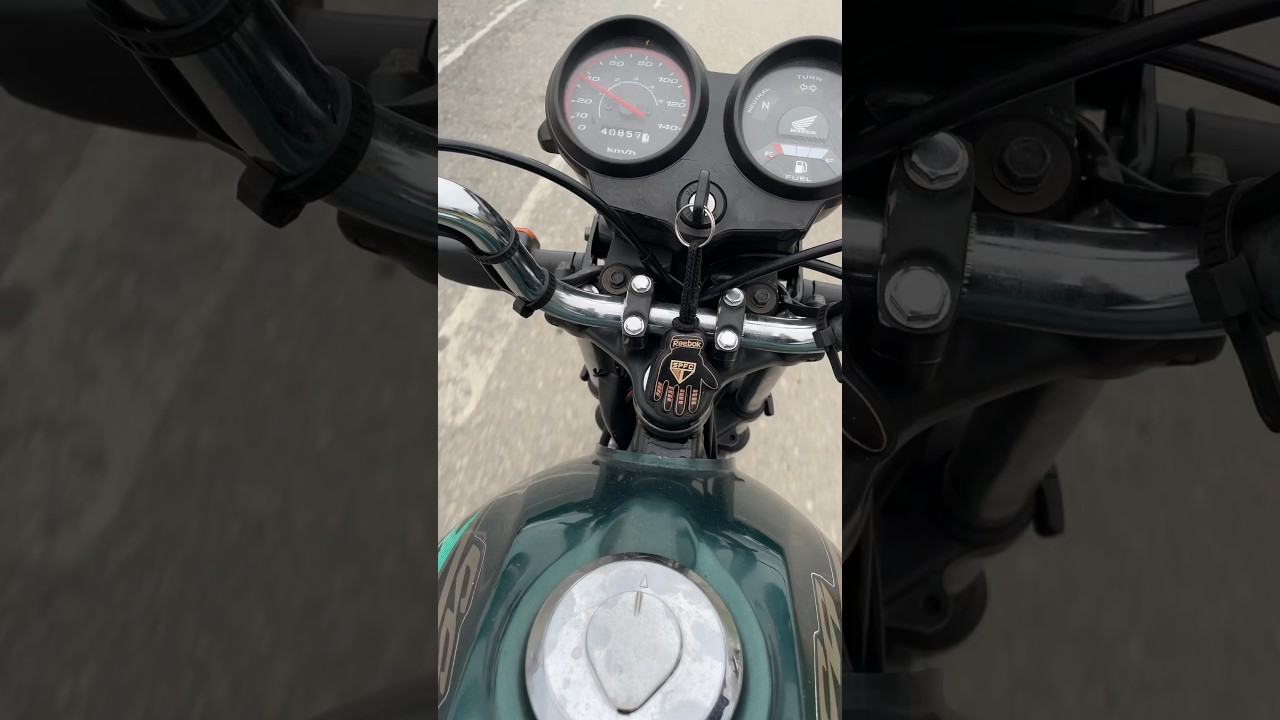 Cg 125 3mm, teste at&eacute; 120km/h