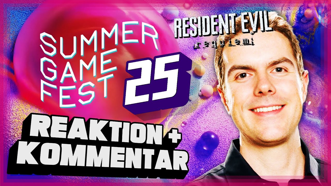 SUMMER GAME FEST 2025 mit RESIDENT EVIL 9 REQUIEM 🔴 Kommentar & Reaktion mit Gregor // 6.6.