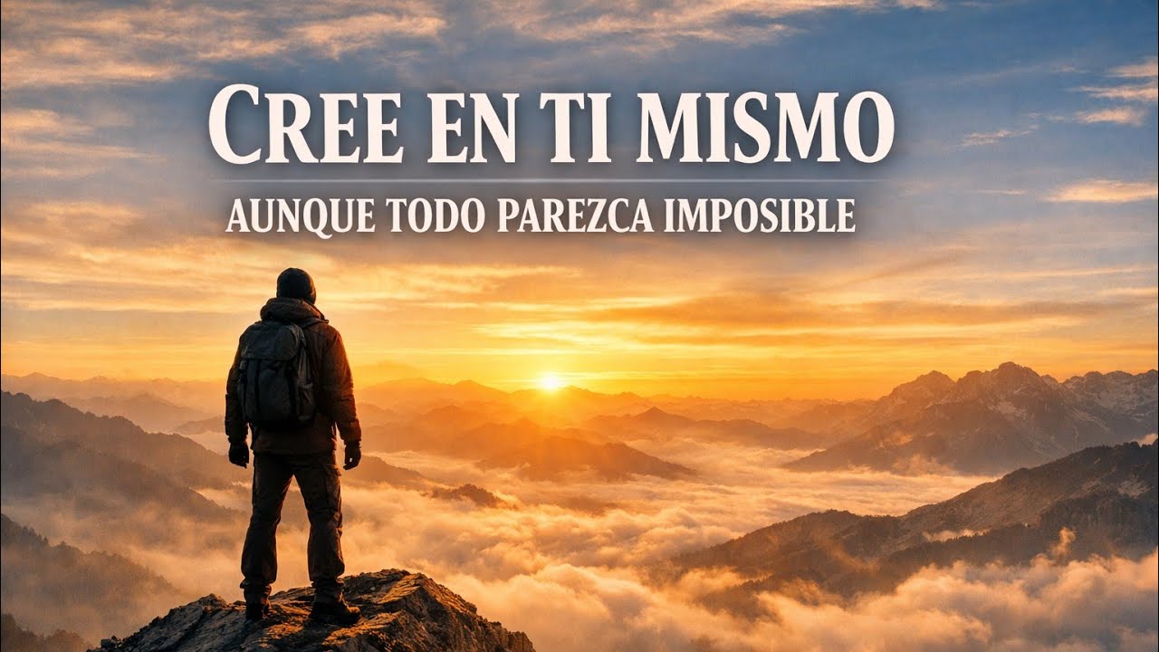 Cómo CREER en Ti Mismo (Aunque Nadie Más Lo Haga) | Motivación Profunda