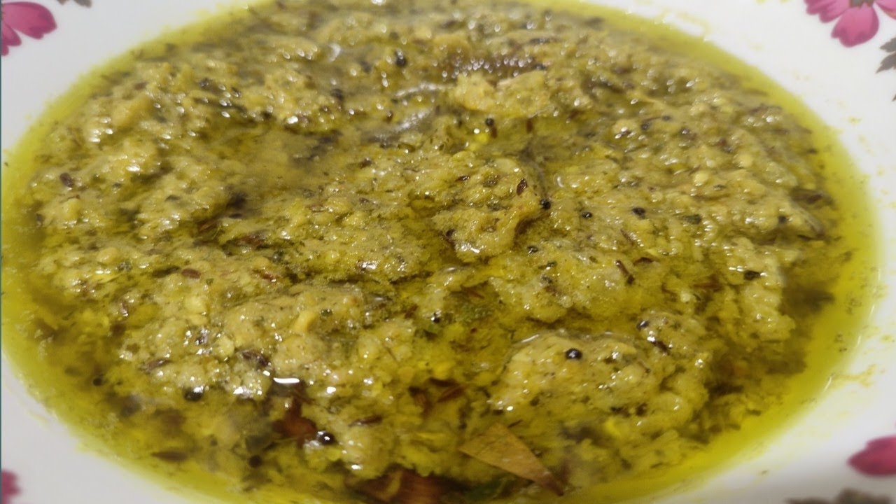 KACHA TAMATAR KI CHATANI GREEN PICKLES CHATANI KI RECIPE 