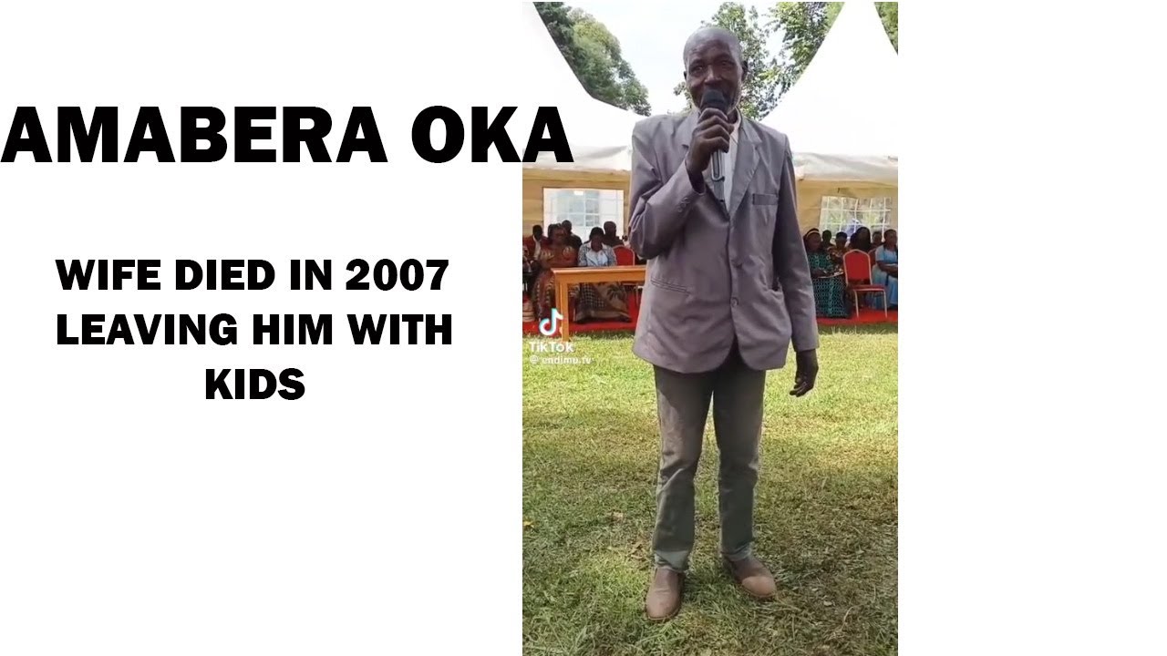 Sad story of poor man whose wife died 7 years ago leaving him with kids