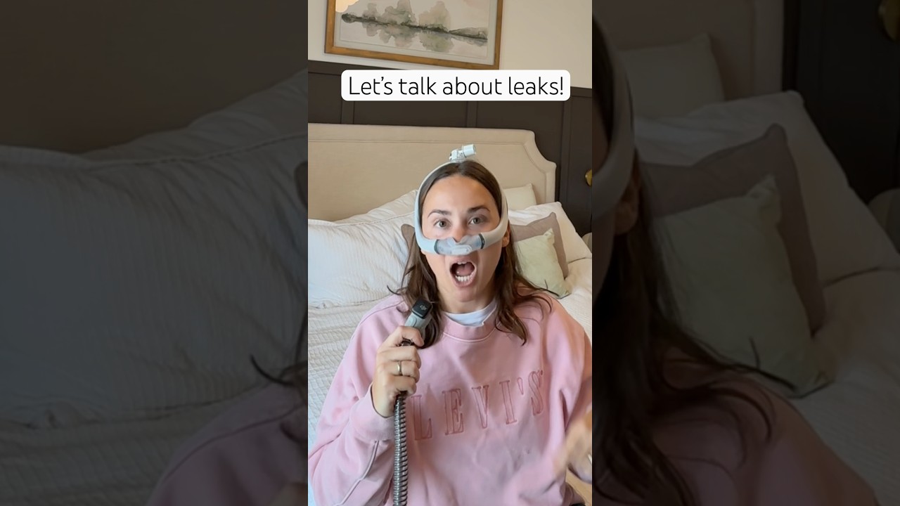 Ваша маска для CPAP-терапии протекает? Посмотрите это видео, чтобы понять, хорошая это утечка или...