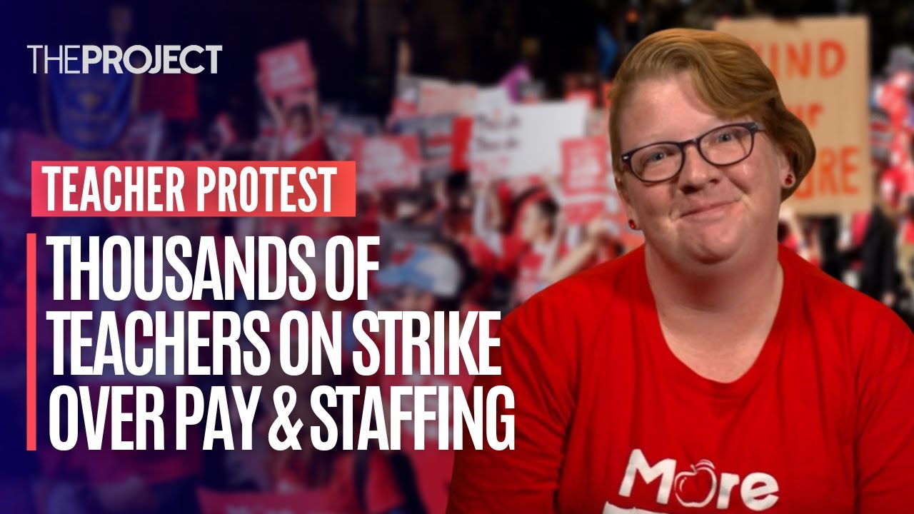 Thousands Of New South Wales Teachers March In Protest Over Pay And Staffing