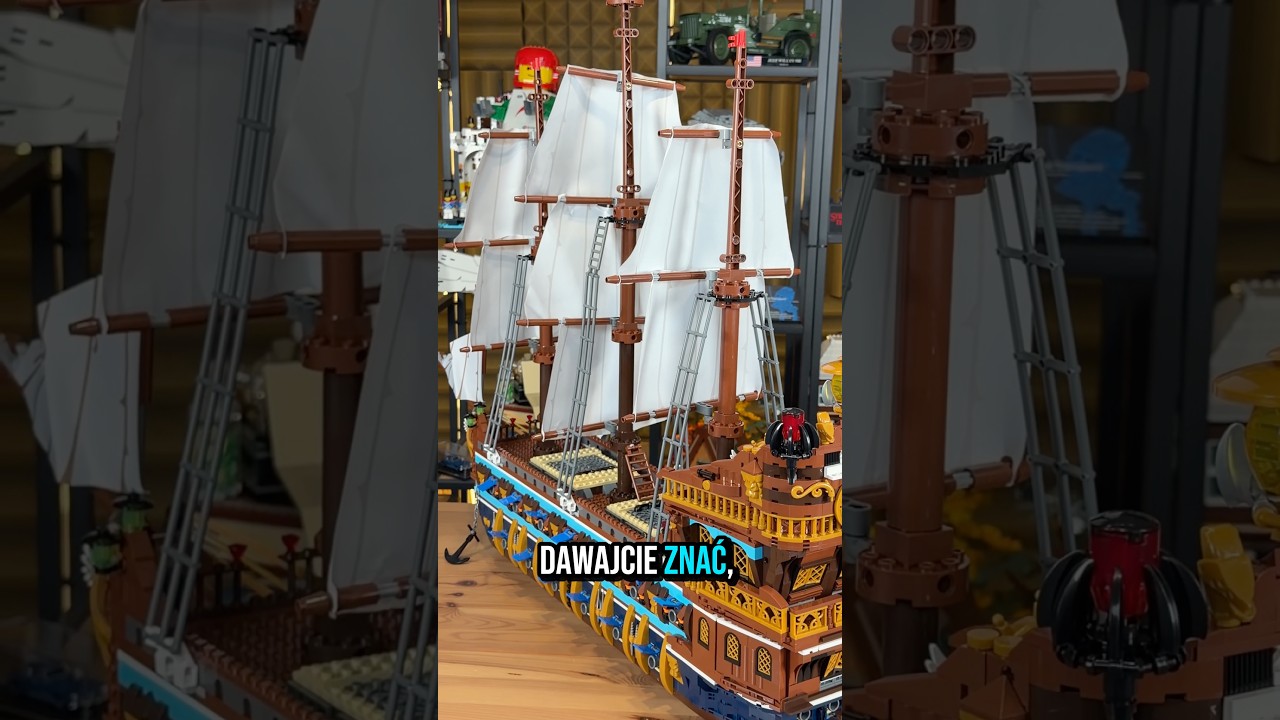 JAK WYGLĄDA M&Oacute;J NAJWIĘKSZY STATEK Z KLOCK&Oacute;W?⚓️