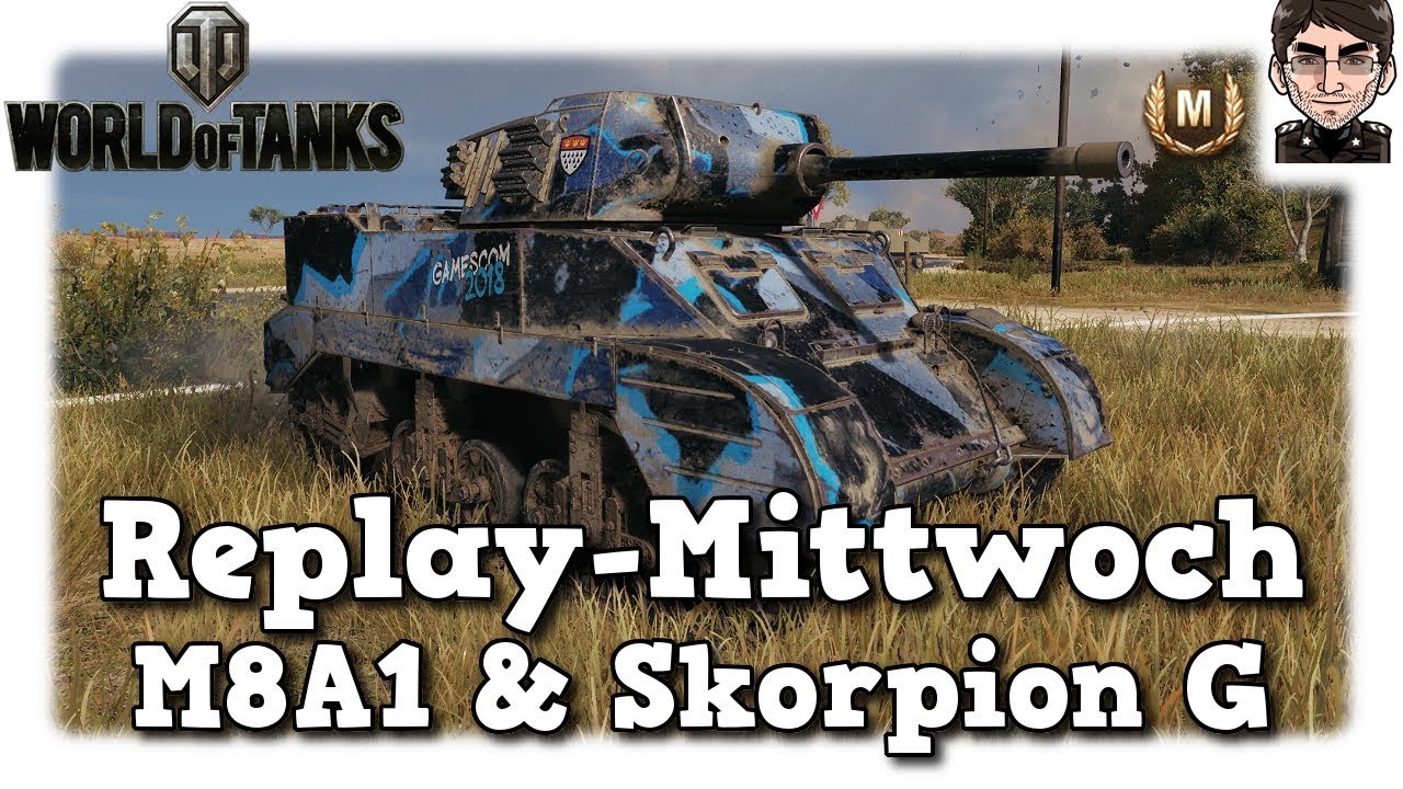 World of Tanks - M8A1 & Skorpion G, Jagdpanzer machen Spaß [deutsch | Replay]