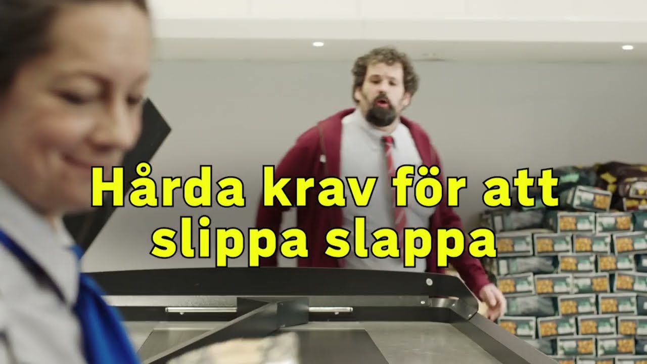 Terese i kassan - Hårda krav för att slippa slappa