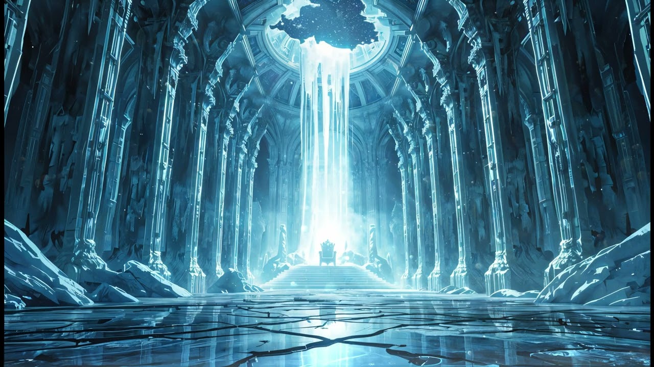 Frozen Astral Throne ❄️ Deep Space Ambient Music (3 Hours) | Sleep, Focus, Meditation