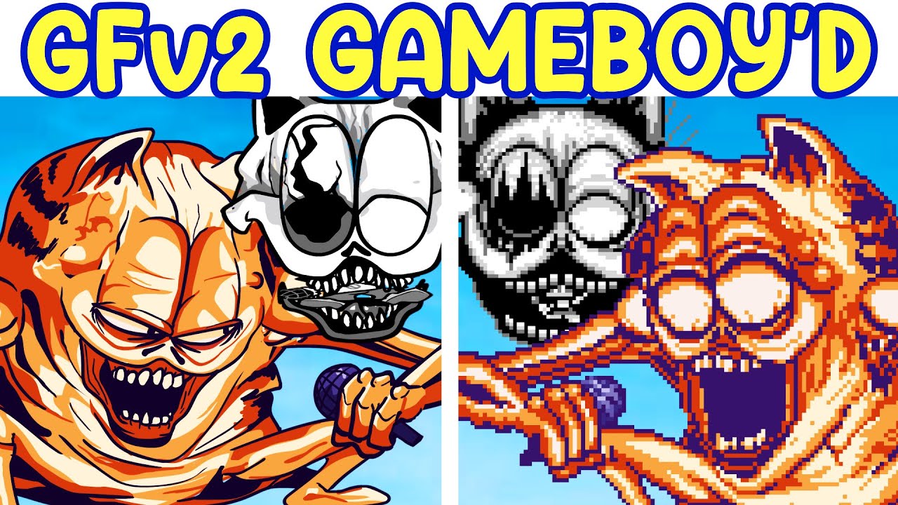 FNF VS GOREFIELD V2 But Gameboy'd (Demo)