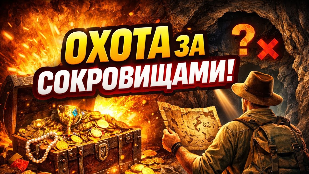 💰 ПОТЕРЯННЫЕ СОКРОВИЩА: реальные поиски и тупики