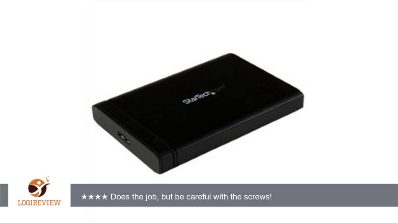 StarTech Accessory S2510U33USM 2.5inch SATA USM Enclosure with External USB3.0 Adapter Retail