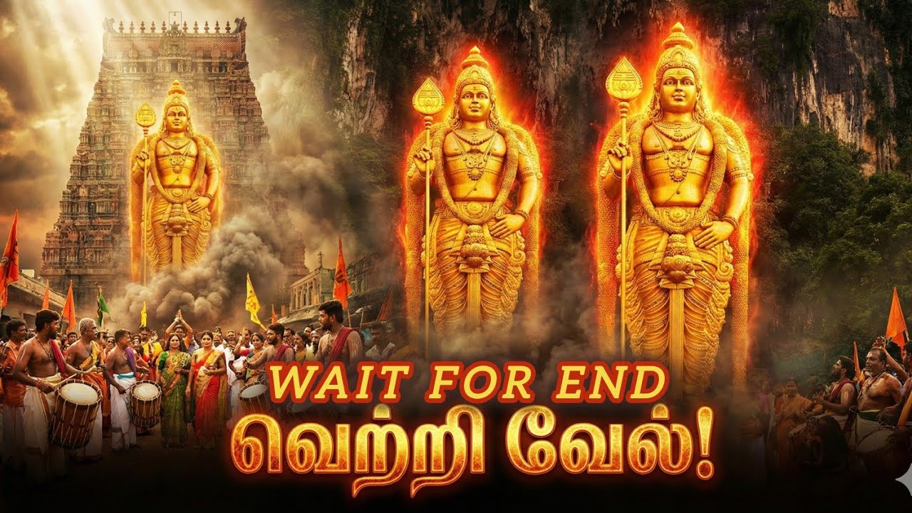 Vetrivel Murugan Mass Song VERSION 2 | New Tamil Devotional Kuthu | Suno Ai Murugan Song 2025