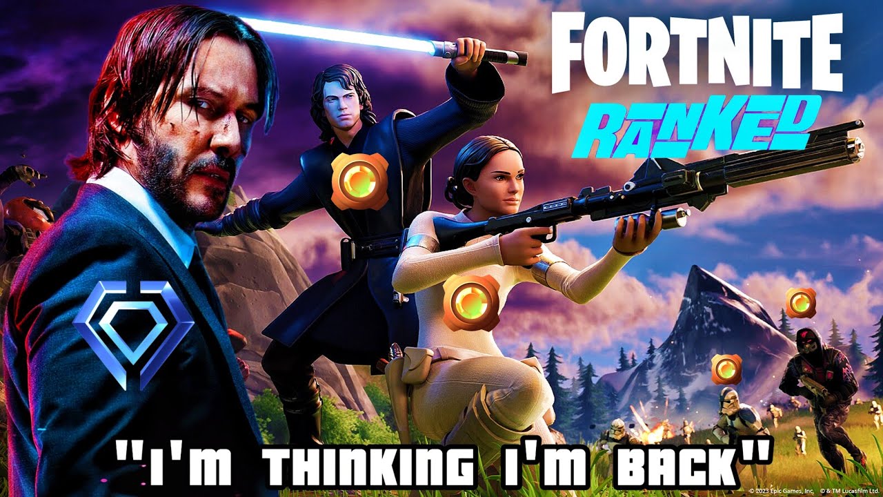 John Wick Destroys a Bronze Lobby | Fortnite Gameplay #Fortnite #FortniteRanked